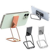 Mobile Phone Grip Talk Holder Magnet Smart Talk Smart Ring Finger Ring Metal Silver, Metal Black, Rose Gold (Metal Silver)