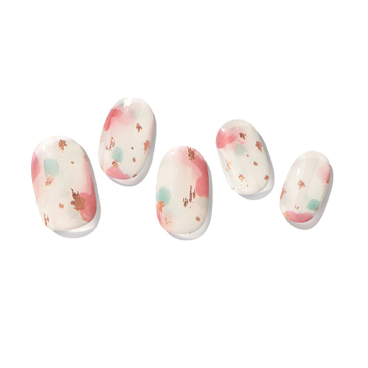 ZINIPIN Topping (CB00080 ) Gel Nail 24 PCS Full Nail Wraps Art Polish Stickers Decal Strips Adhesive False Nail Design Manicure Set for Women