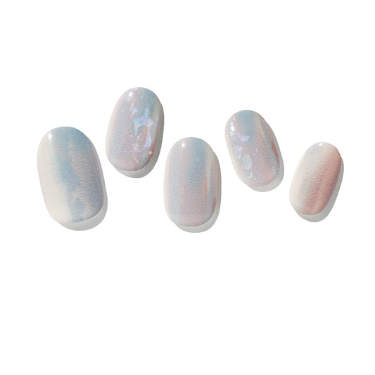 ZINIPIN Topping (CB00006) Gel Nail 24 PCS Full Nail Wraps Art Polish Stickers Decal Strips Adhesive False Nail Design Manicure Set for Women