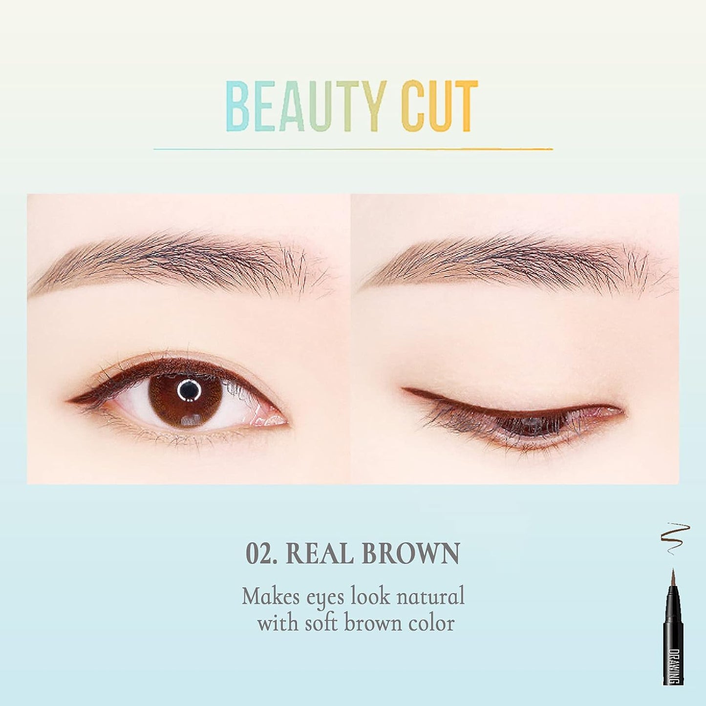 DIPODEUR Drawing So Simple Eyeliner + Drawing So Simple Mascara