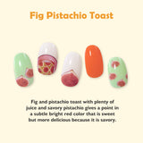 Wakemake (Fig Pistachio Toast) March Real Gel Nail [Non-bake Easy Fit] All to choose from