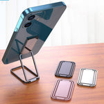 Mobile Phone Grip Talk Holder Magnet Smart Talk Smart Ring Finger Ring Metal Silver, Metal Black, Rose Gold (Metal Silver)