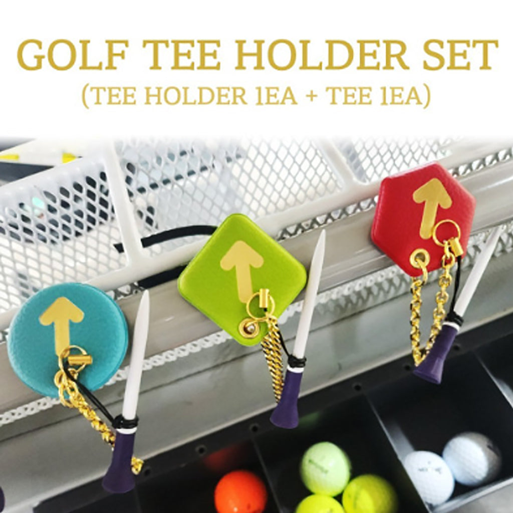 Golf tee Holder Golf tee Stand Magnetic tee Holder Rounding Supplies Golf Accessories Buddy Navi