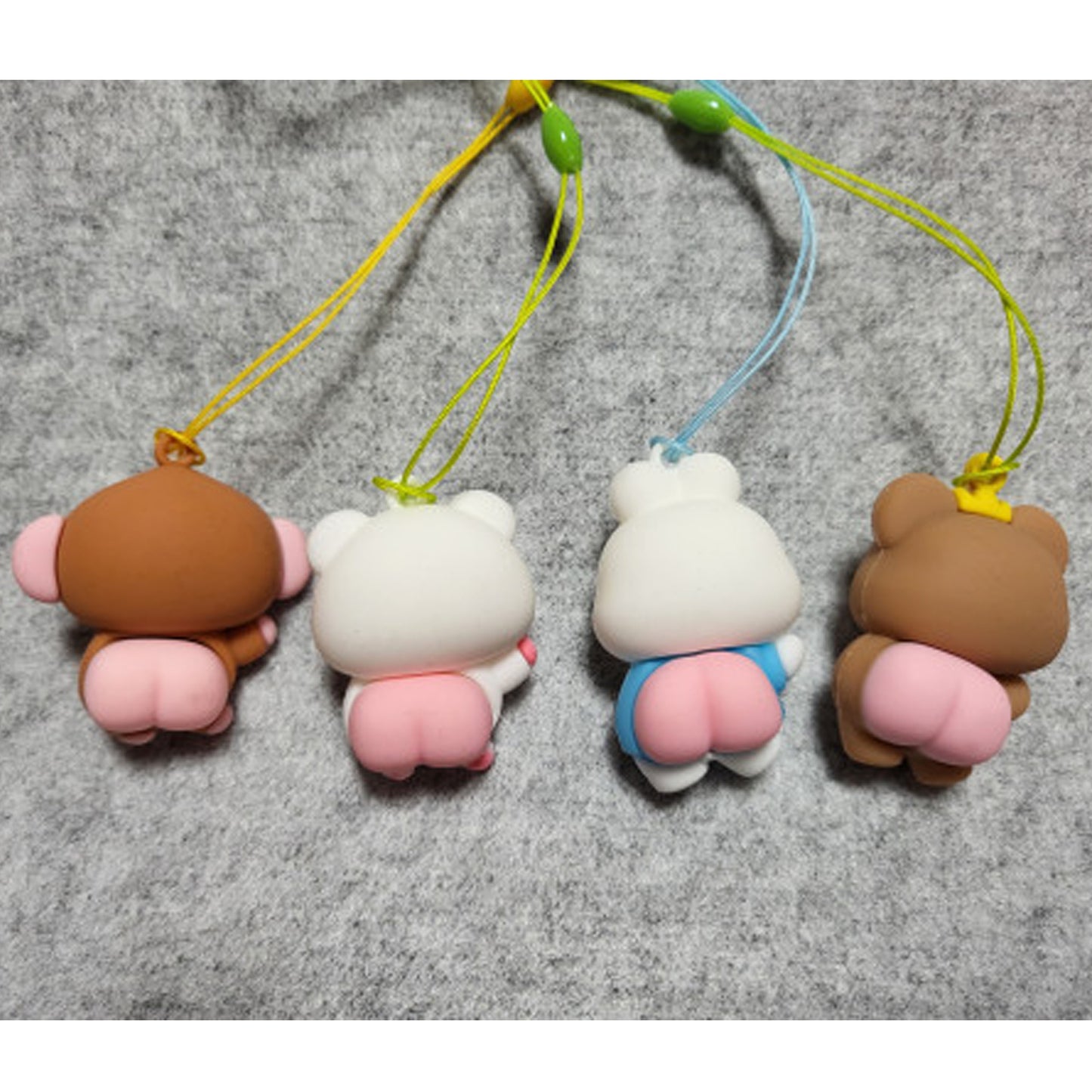 4-Piece Set of Soft Golf Tee Hangers Golf Accessories