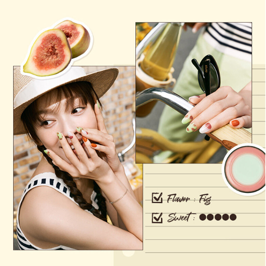 Wakemake (Fig Pistachio Toast) March Real Gel Nail [Non-bake Easy Fit] All to choose from