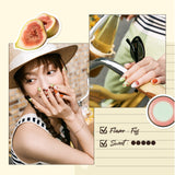 Wakemake (Fig Pistachio Toast) March Real Gel Nail [Non-bake Easy Fit] All to choose from