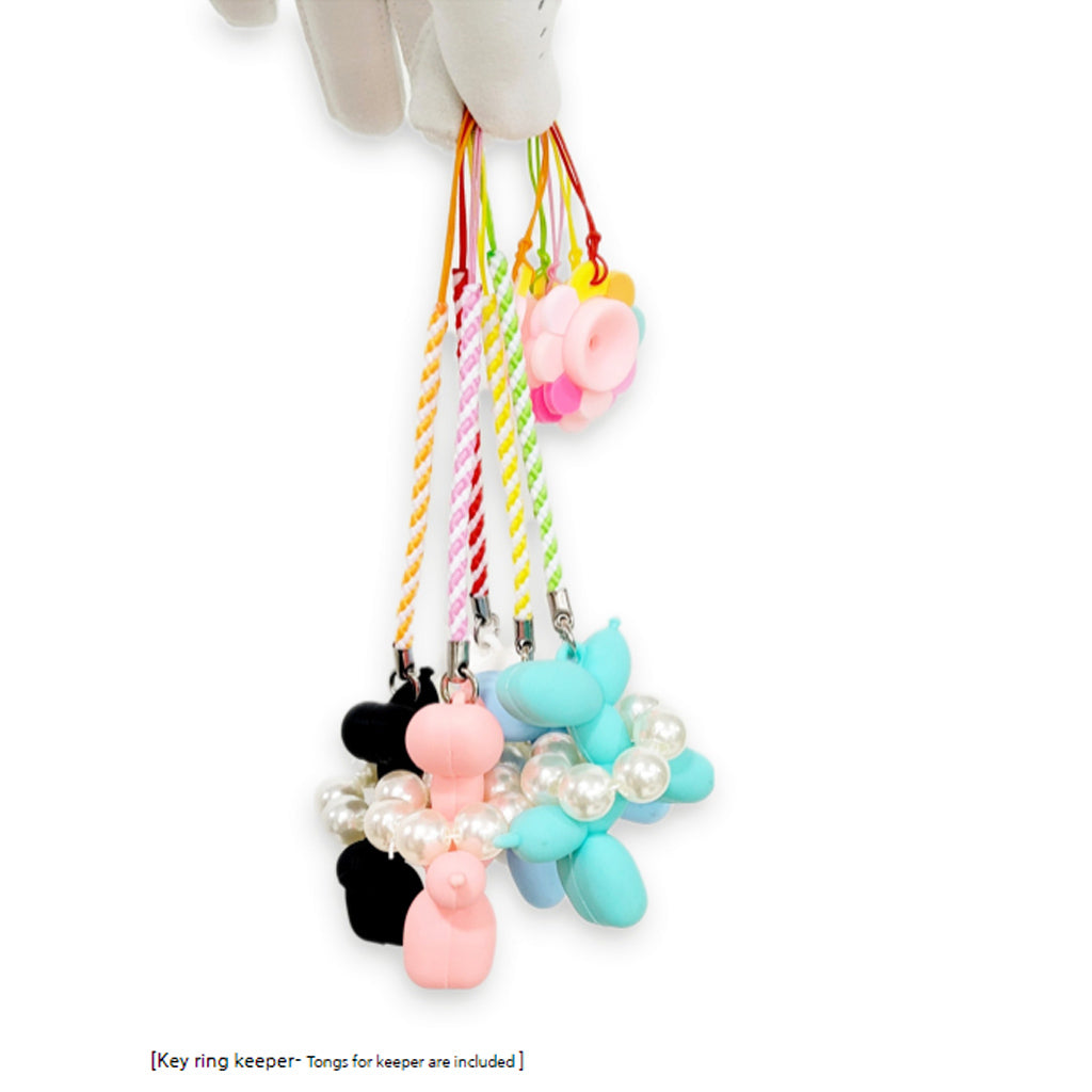 Pearl Poodle - Golf tee Rack, Golf tee Stand, Accessory, Key Ring, Putter Keeper, Golf Accessories, Rounding Supplies
