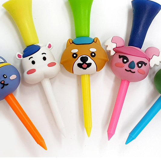 Golf trainers golf tee ring golf tee holder 5 pieces in one set