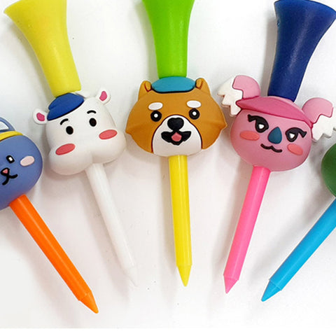 Golf trainers golf tee ring golf tee holder 5 pieces in one set