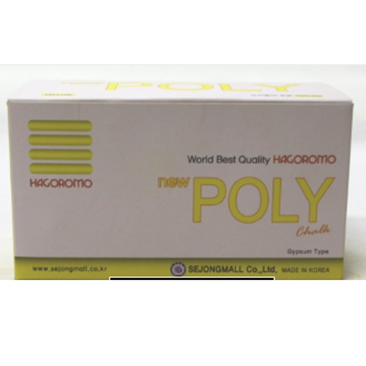 New Poly Yellow 100pcs 1LargeBox (30Box 3,000pcs)