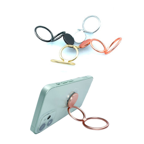 Cell Phone Smart Talk Ring Stand 360 Degree 2-Step Ring Grip Cradle Ring to You