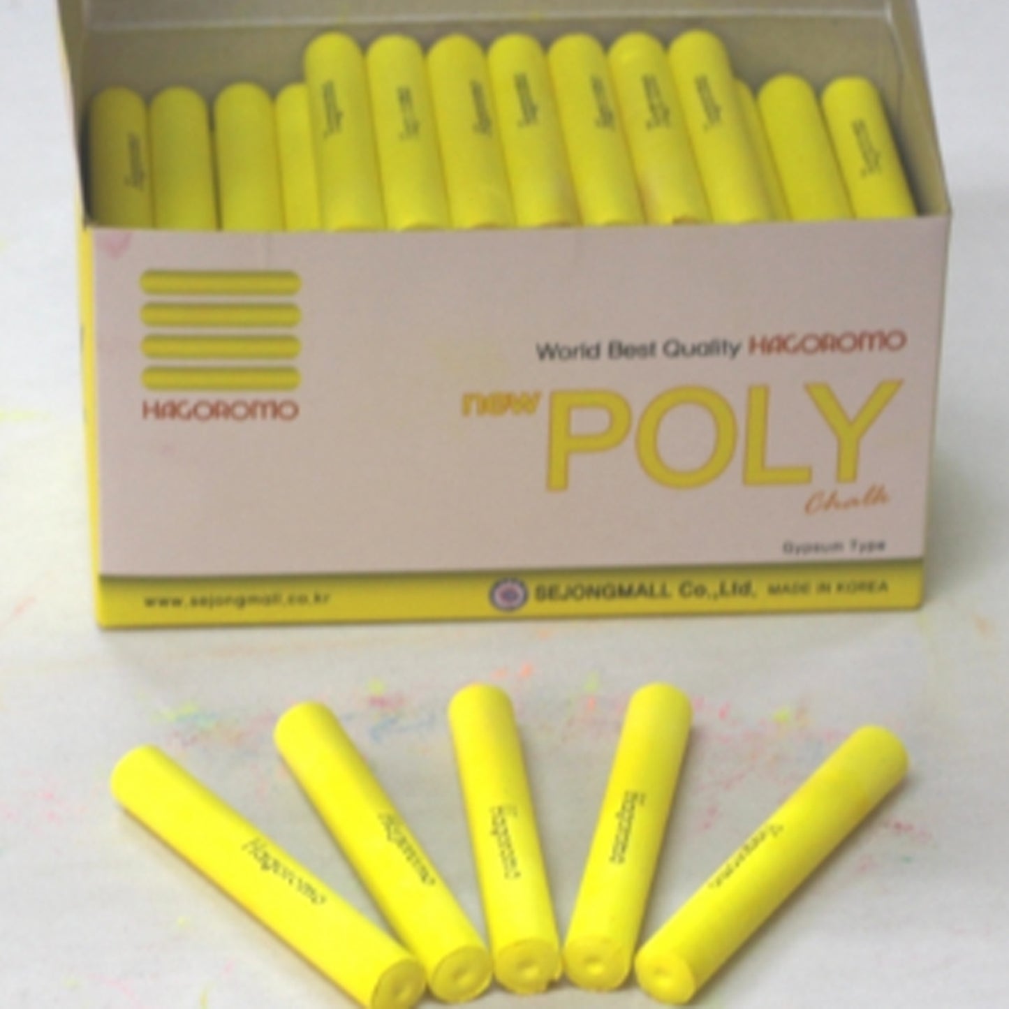 New Poly Yellow 100pcs 1LargeBox (30Box 3,000pcs)