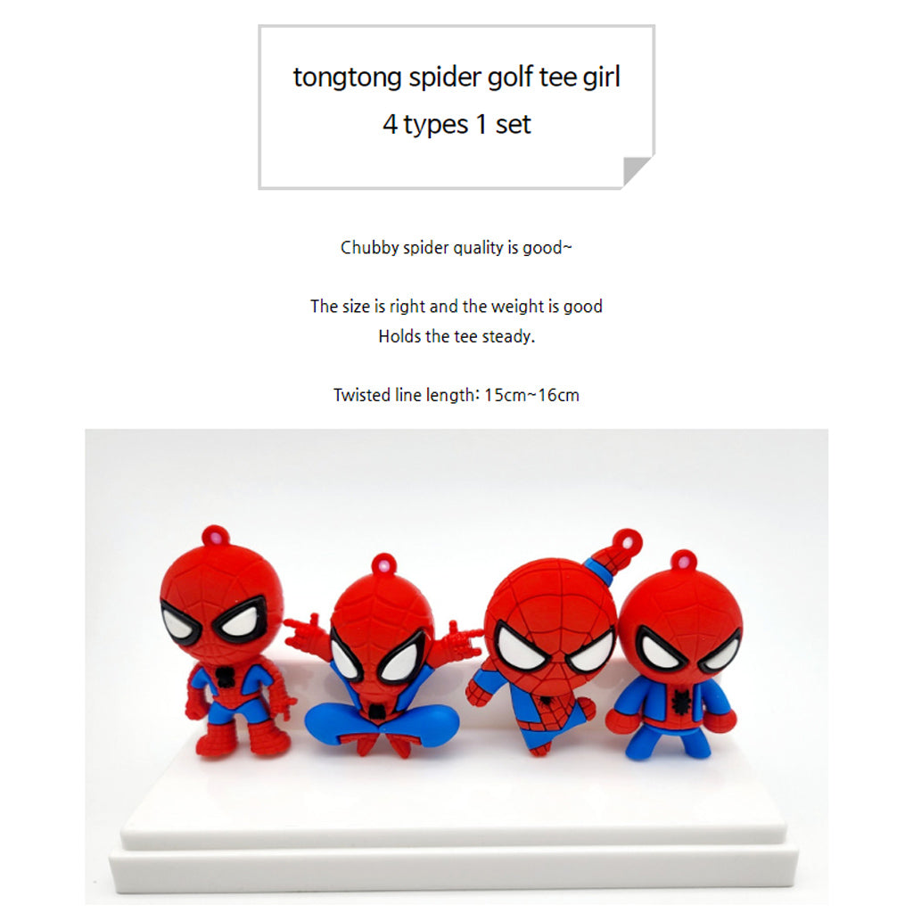 TongTong Spider Golf Tea Hanger 4 Types 1 Set Accessories Tea Stand