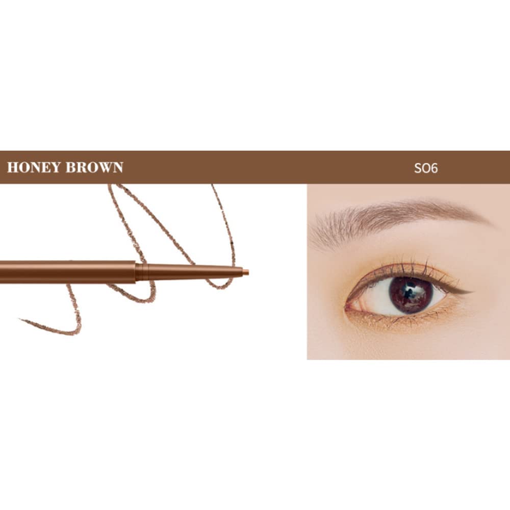 IM' UNNY Skinny Fit Slim Pencil 6 Color Gel Eyeliner / Mucosal Shading Eyeliner / Long Lasting Eyeliner
