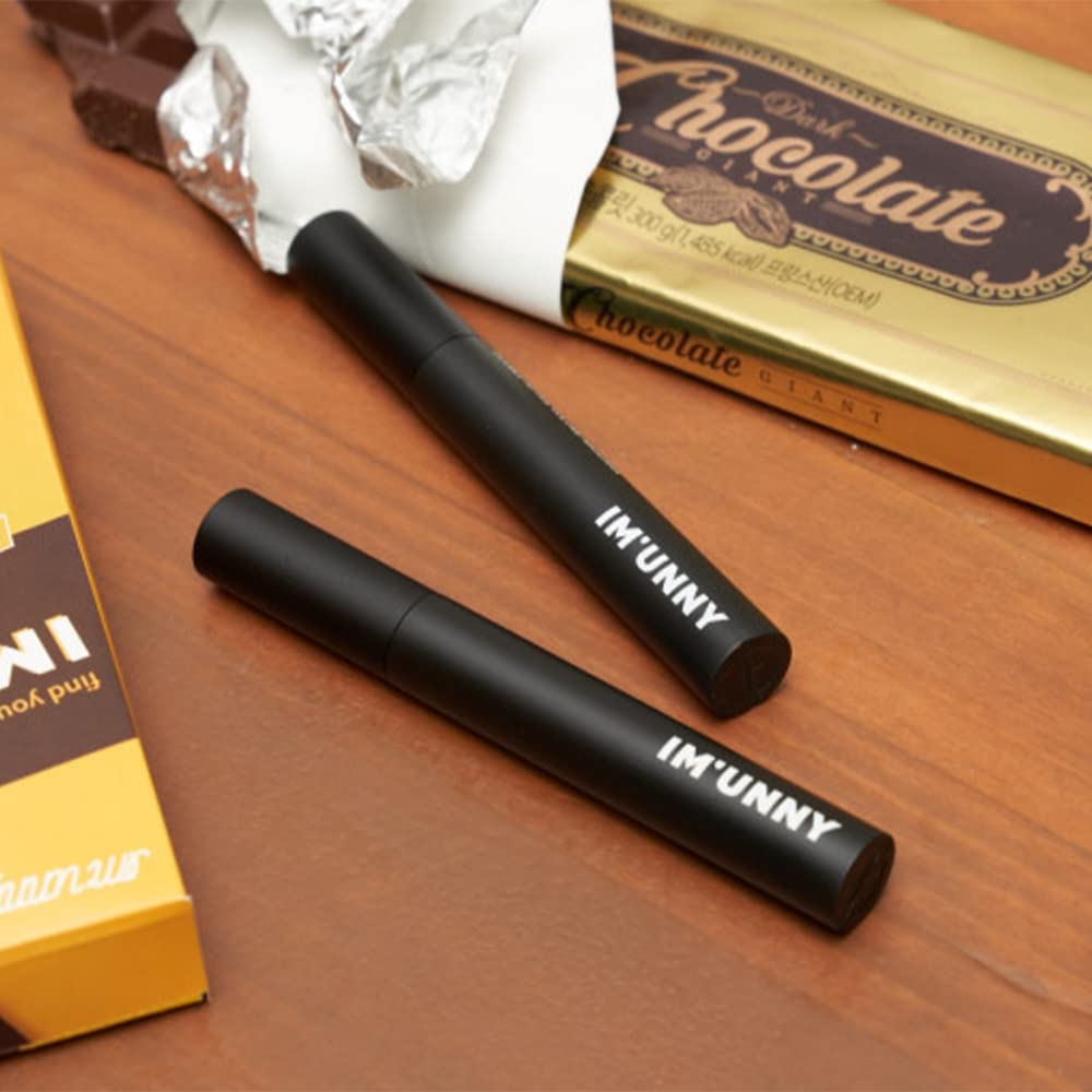 IM' UNNY Double Active Volume Mascara 2 Colors 8.5g / Color Fixer Eye Makeup / Waterproof Under Lash