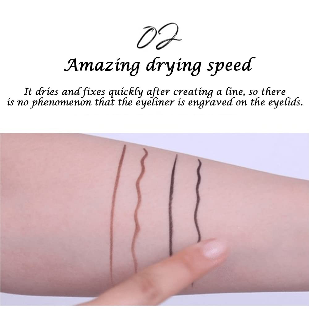 Perfect Edge Brush Pen Liner / Pen Eyeliner (Edge Black)
