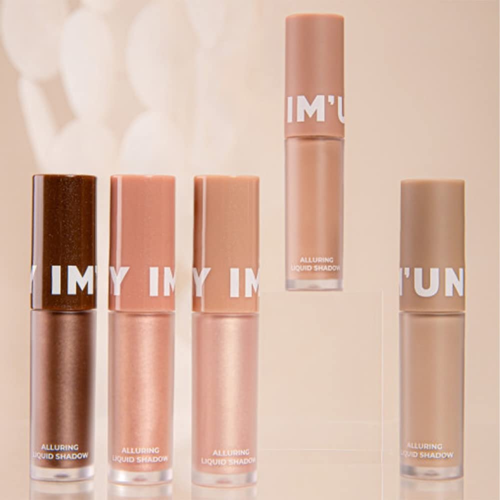 IM' UNNY Alluring Liquid Shadow 3.5g 5 Color / Eye Gyoza Liner / Stick Glitter Shading