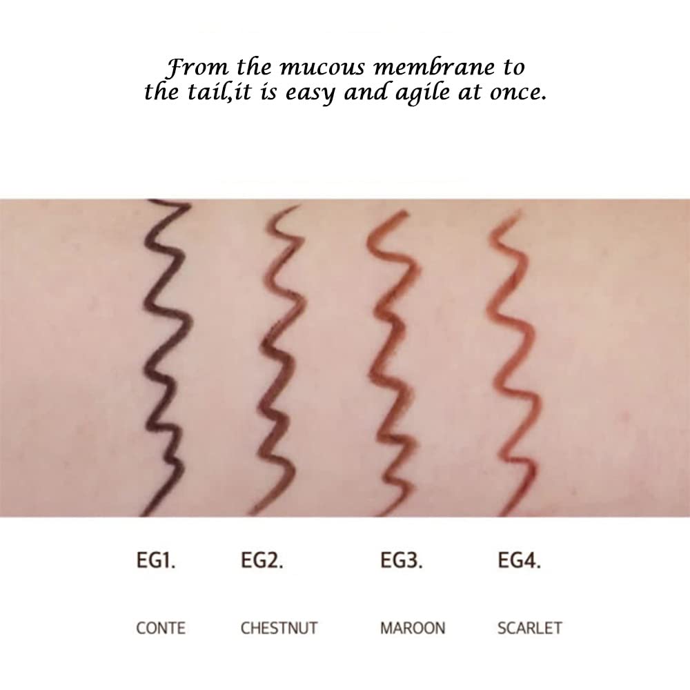 Mucosal Eyeliner The First Easy Drawing Gel Eyeliner 4 Color 0.14g