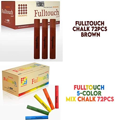 Hagoromo Fulltouch 5-Color Mix Chalk 72pcs Fulltouch Chalk 72pcs + Chalk Case