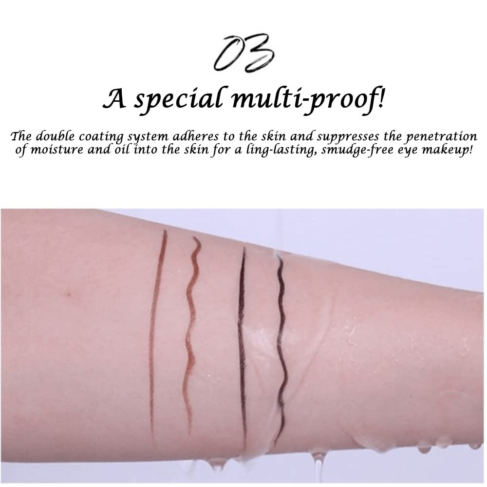 Perfect Edge Brush Pen Liner / Pen Eyeliner (Edge Black)