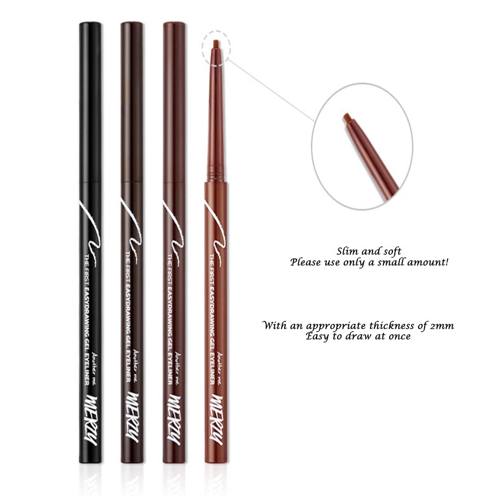 Mucosal Eyeliner The First Easy Drawing Gel Eyeliner 4 Color 0.14g