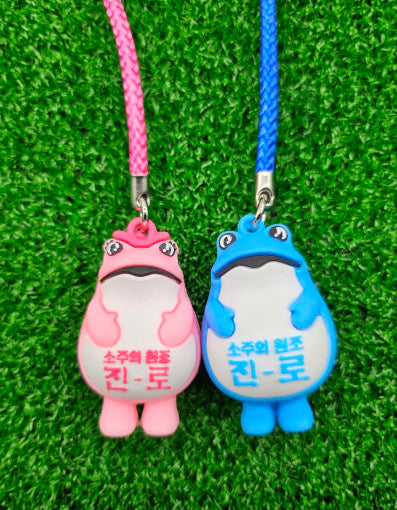 Jinro Toad Golf Tee Holder Plastic Long Tee Set Tee Holder Golf Accessories Blue Pink