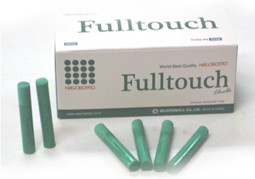 Hagoromo Fulltouch Mix Chalk 72pieces (Green) Solid And Strong Chalk