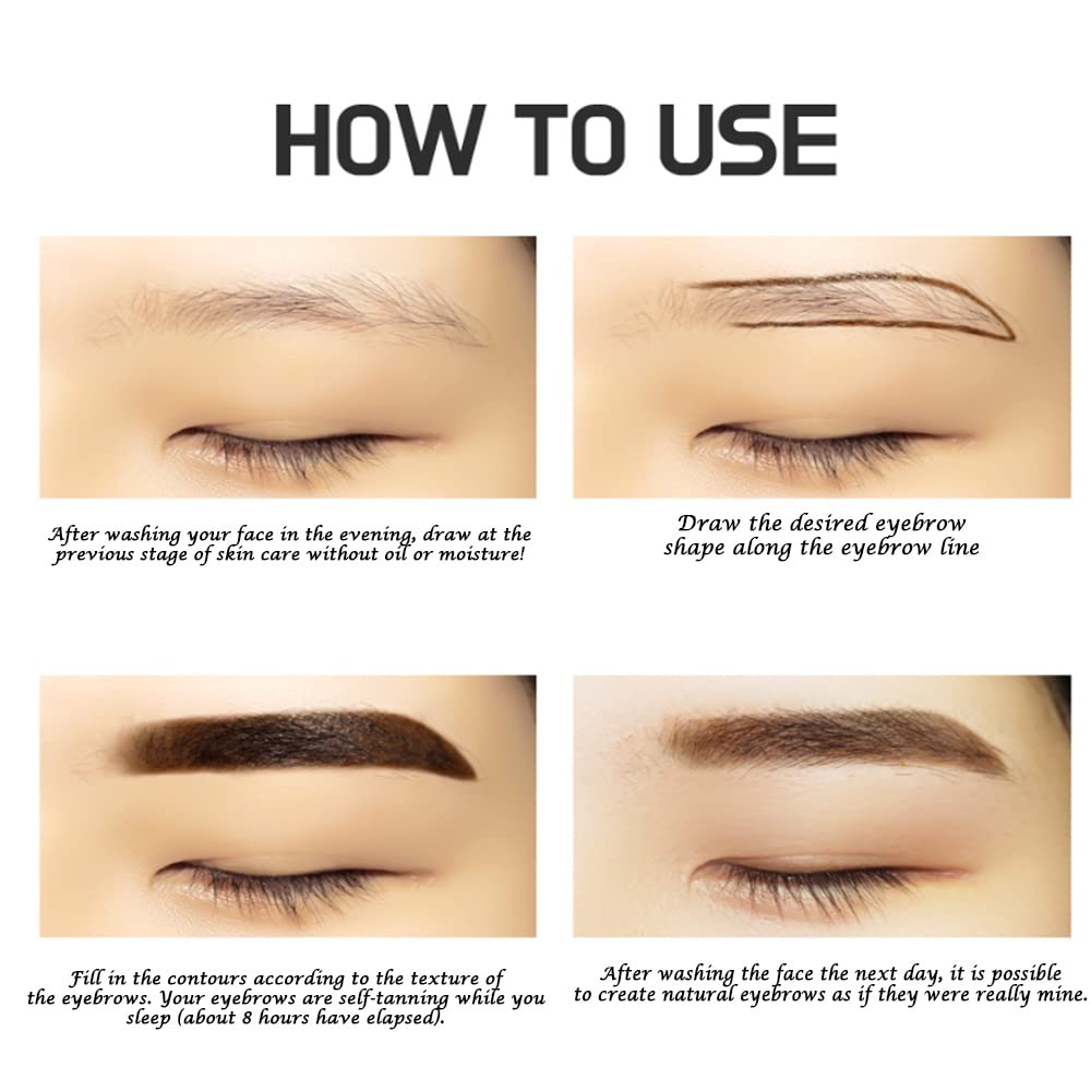 IM' UNNY Picture Tattoo Pen Eyebrow 2 Colors / Eyebrow Pen Tattoo