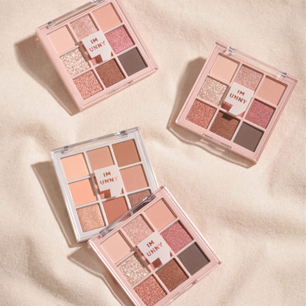 IM' UNNY Multi Eye Shadow Palette 2 Color / Shadow Liner / Cheek Eyeshadow Highlighter