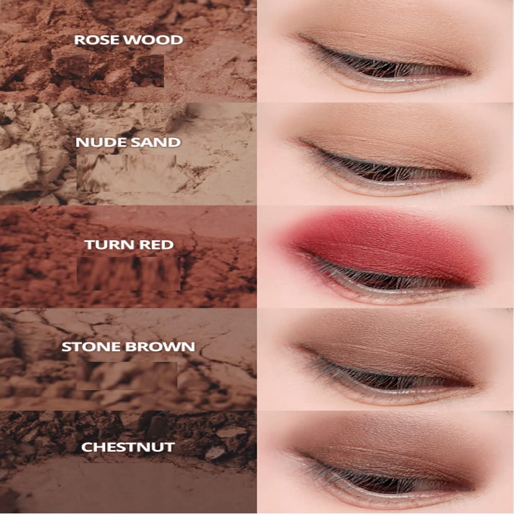 IM' UNNY Mood Layer Eye Shadow Palette 5.5g 4 Color Cheek/ Cheek Highlight / Highlighter Shadow