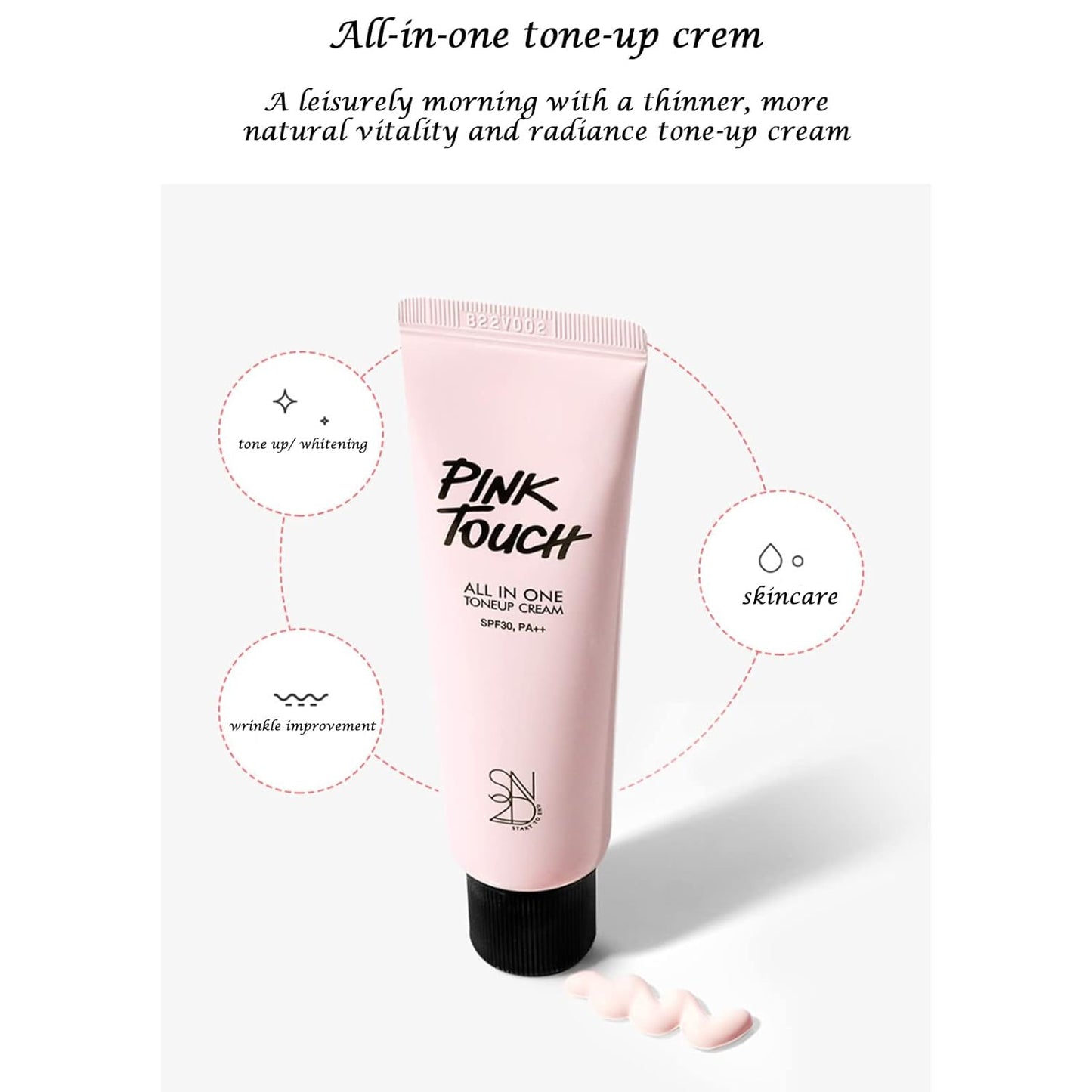 S2ND All In One Tone up Cream SPF32 Korean Cosmetic, Anti-aging Sun Cream