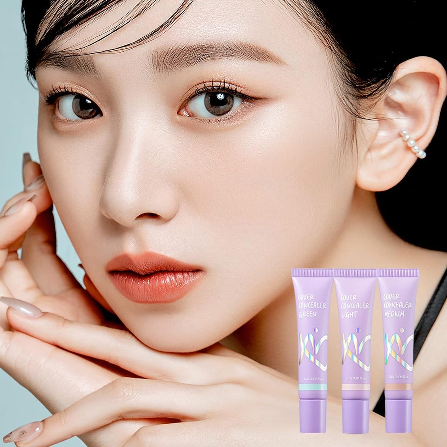 Perfect Cover Concealer Soft Light Finish Wrinkle Improvement Skin Correction and Cover Blemishes
