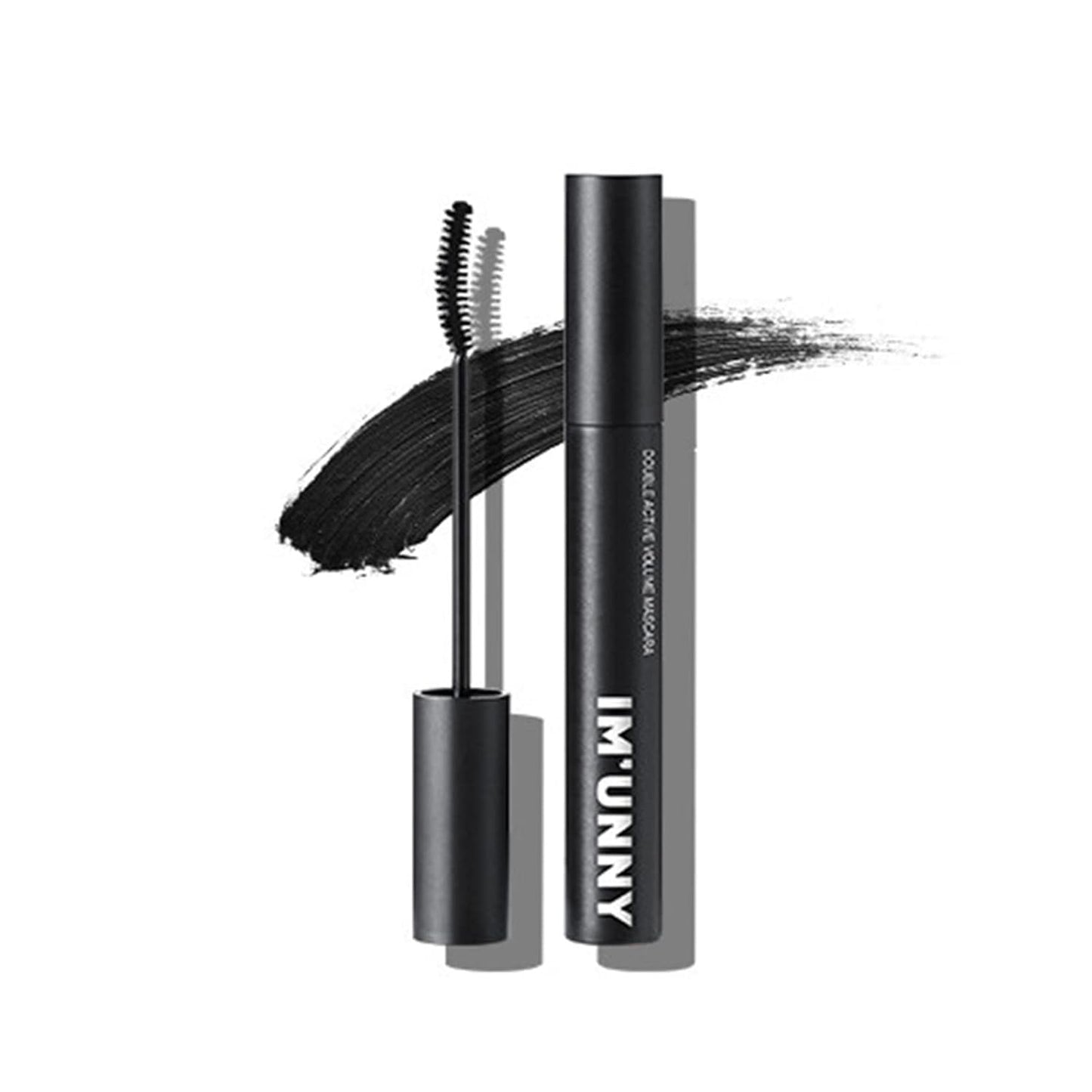 IM' UNNY Double Active Volume Mascara 2 Colors 8.5g / Color Fixer Eye Makeup / Waterproof Under Lash