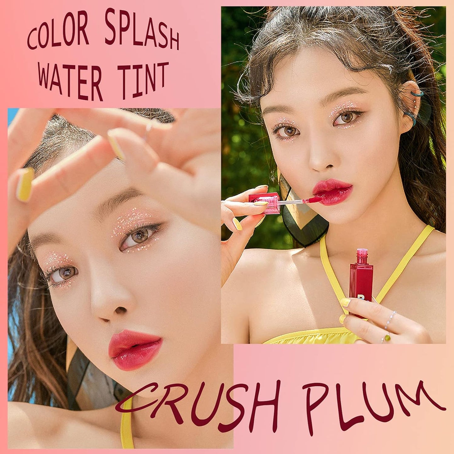 Color Splash Water Tint 4.3g | Korean, Vivid Color / Water fit tint / Long Lasting