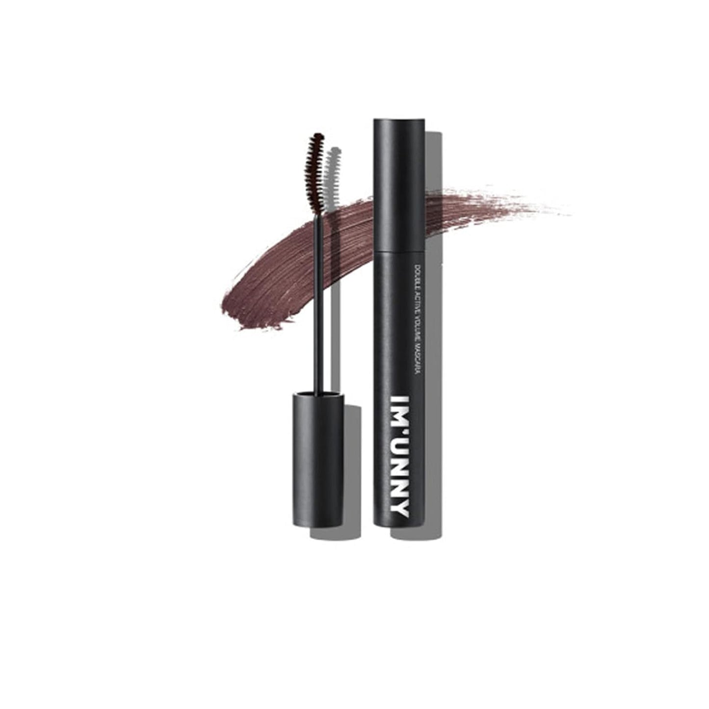 IM' UNNY Double Active Volume Mascara 2 Colors 8.5g / Color Fixer Eye Makeup / Waterproof Under Lash