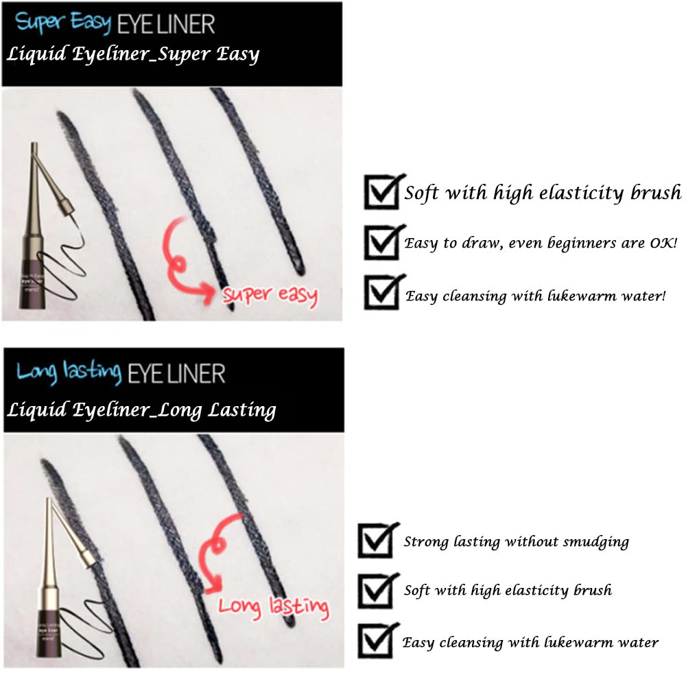 Enesty Liquid Pencil Eyeliner 2 Types