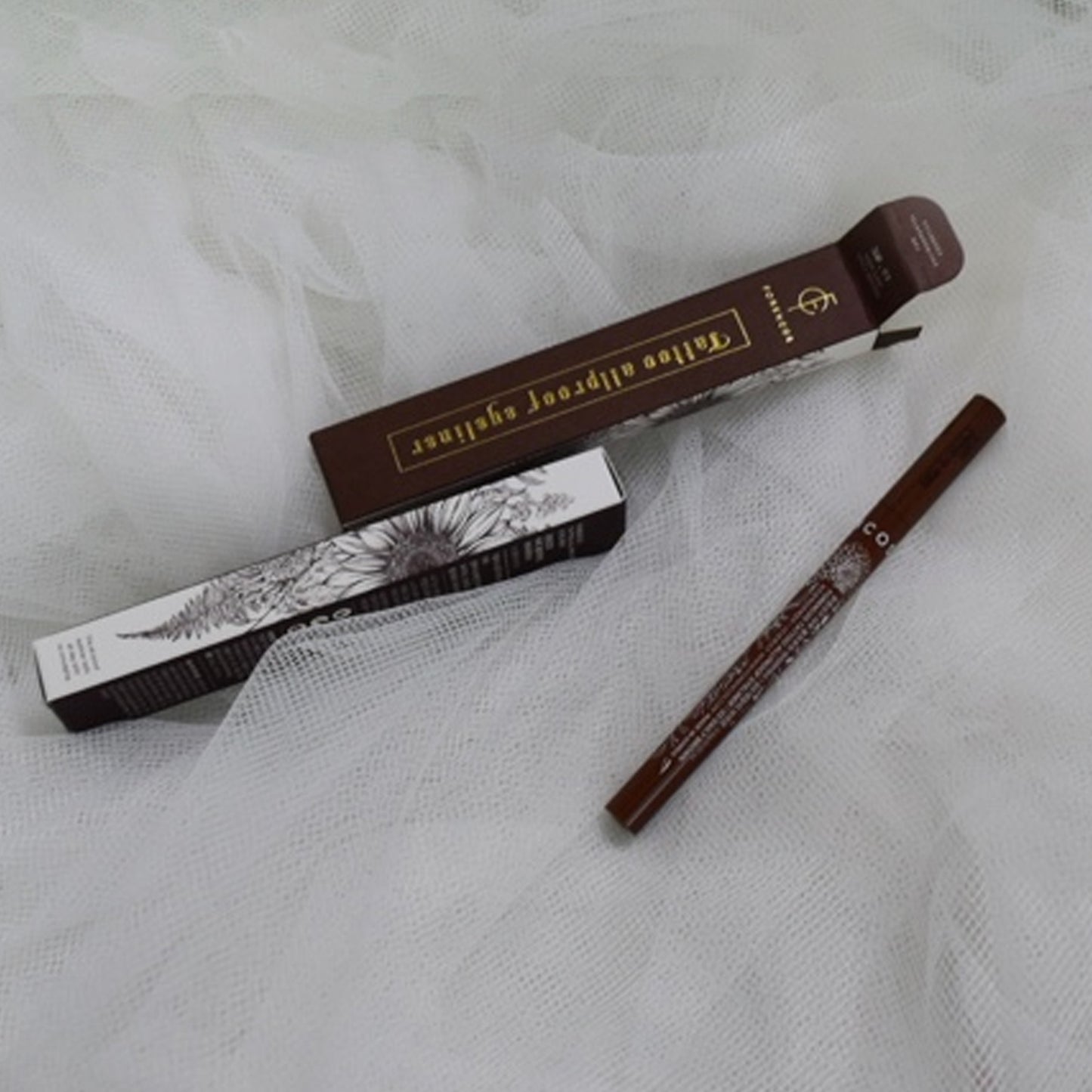 Forencos Tattoo Wolf Loop Eyeliner Black Brown 2ea