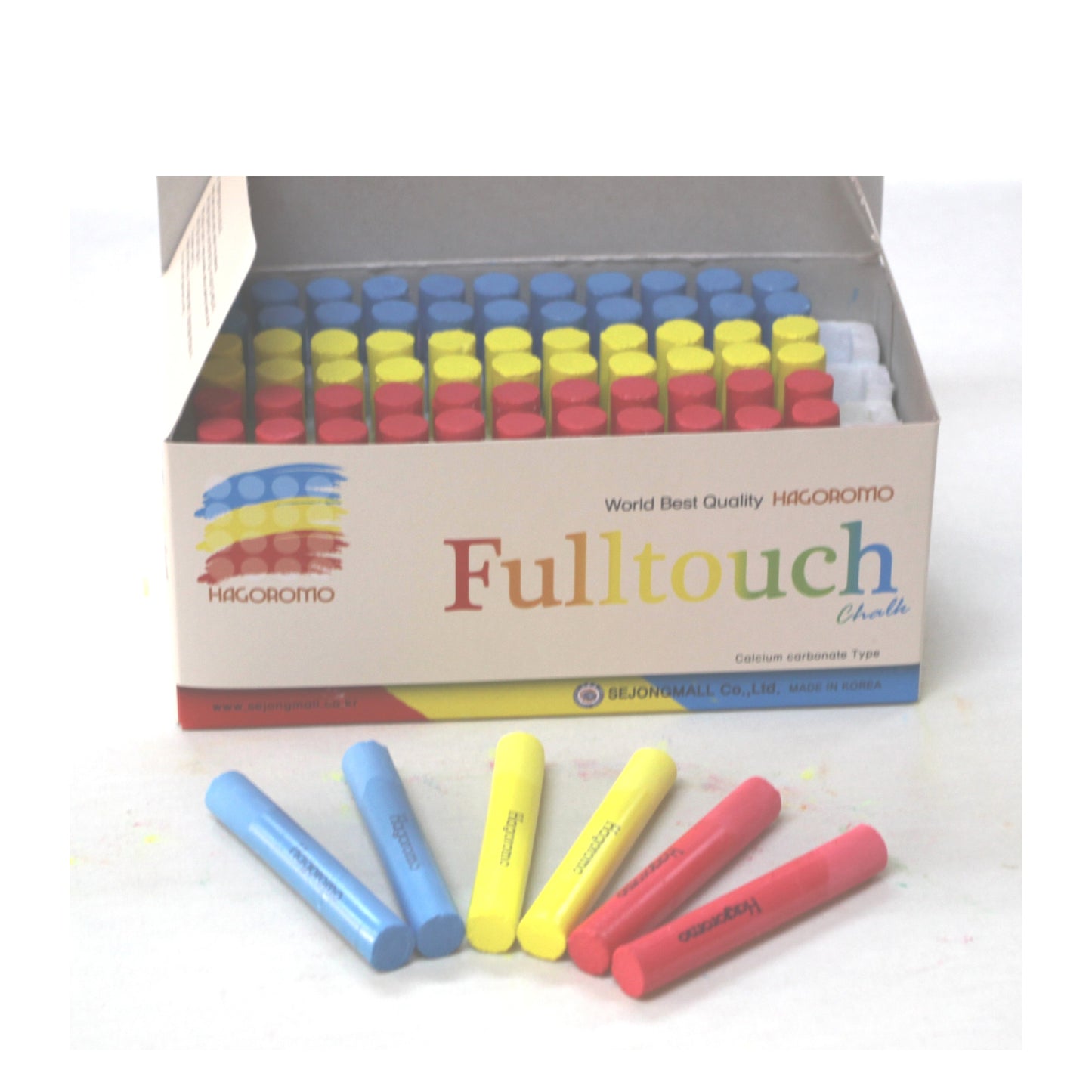 Fulltouch 3-color Mix Chalk 72pcs