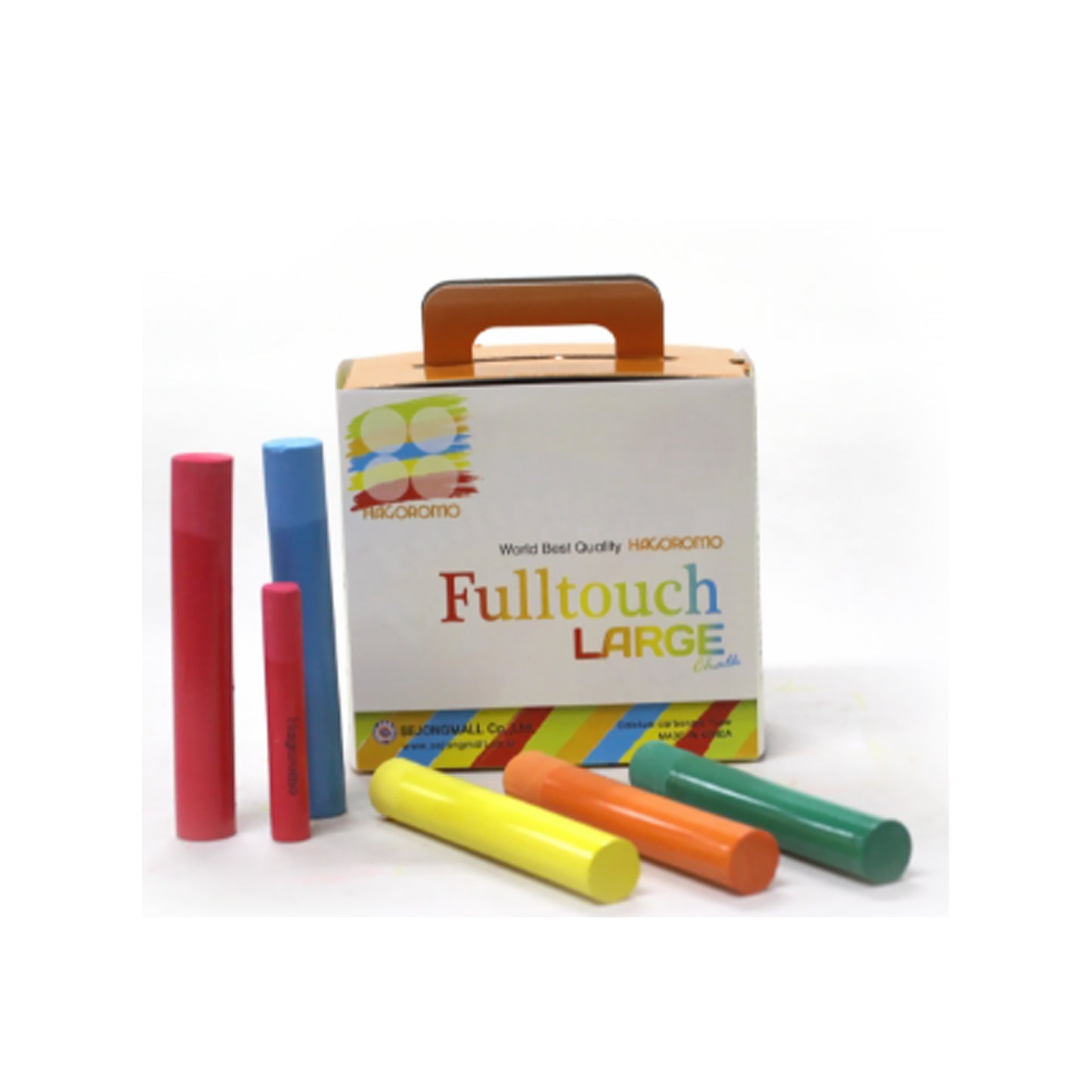 Fulltouch 5-color Mix Large Chalk 15pcs