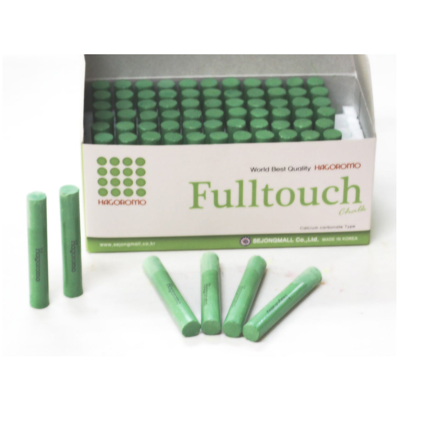 Fulltouch Yellow Green Chalk 72pcs
