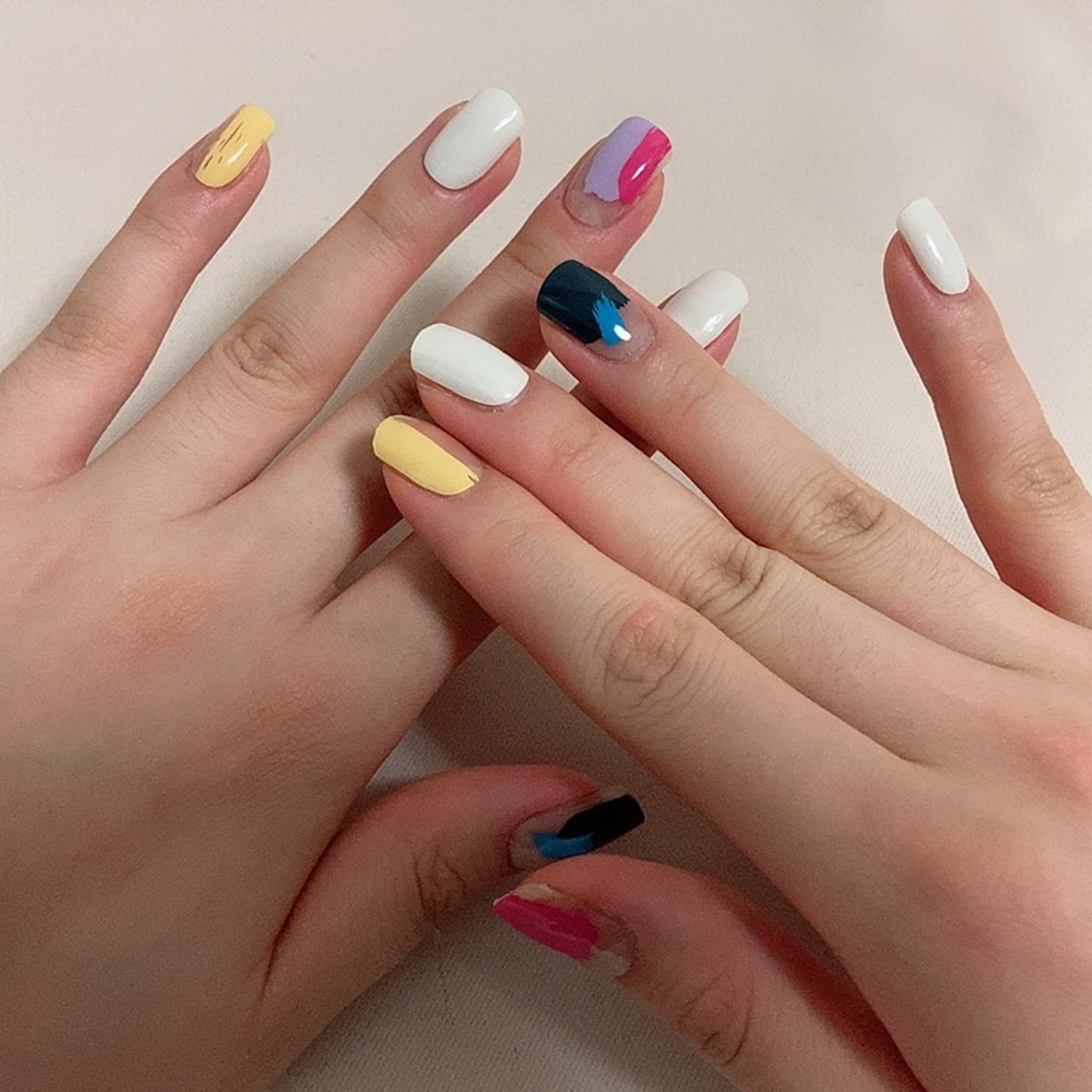 Ohora (N Me Myself and I Nails) 30 pieces 16 basic, 14 point nail gel nail art