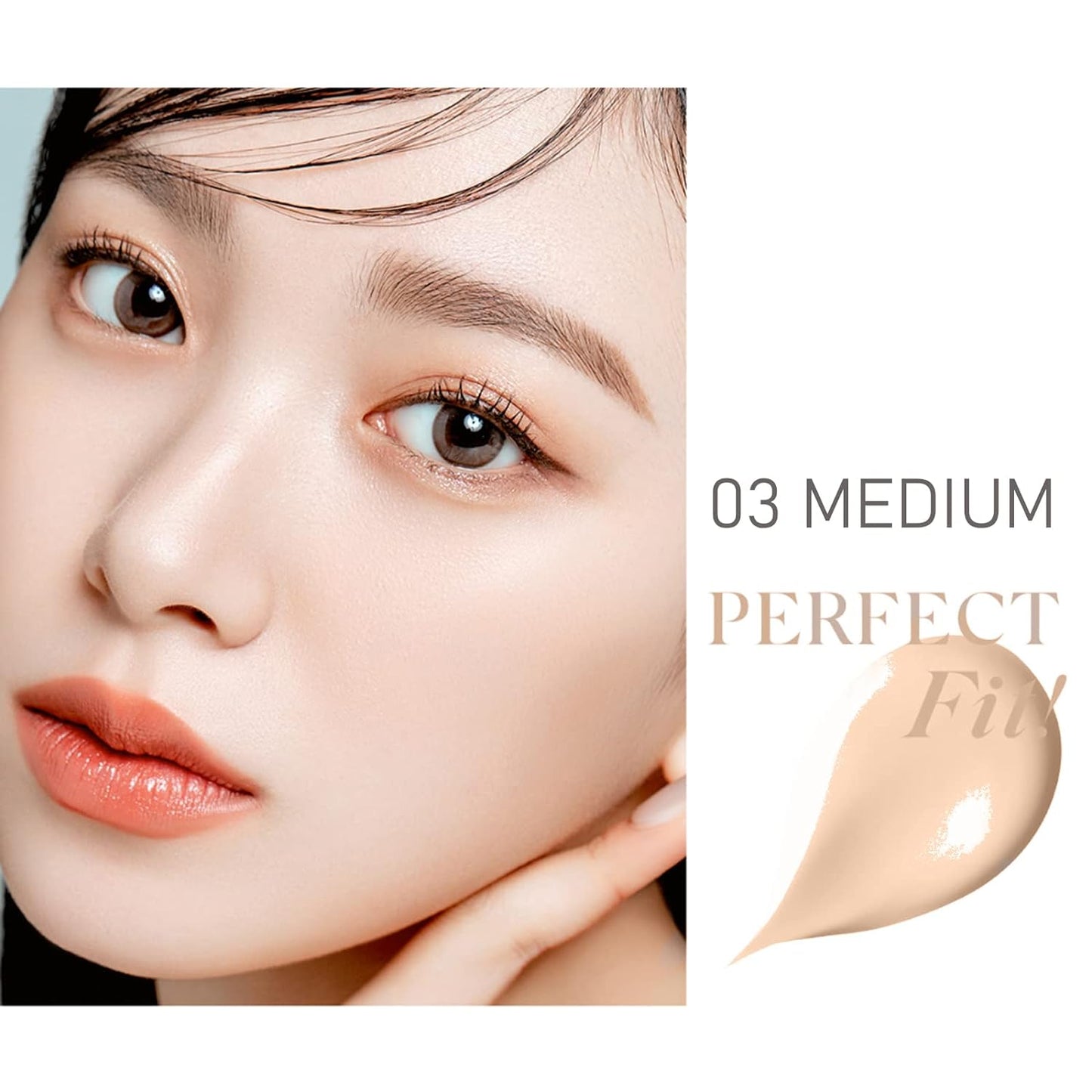 Perfect Cover Concealer Soft Light Finish Wrinkle Improvement Skin Correction and Cover Blemishes