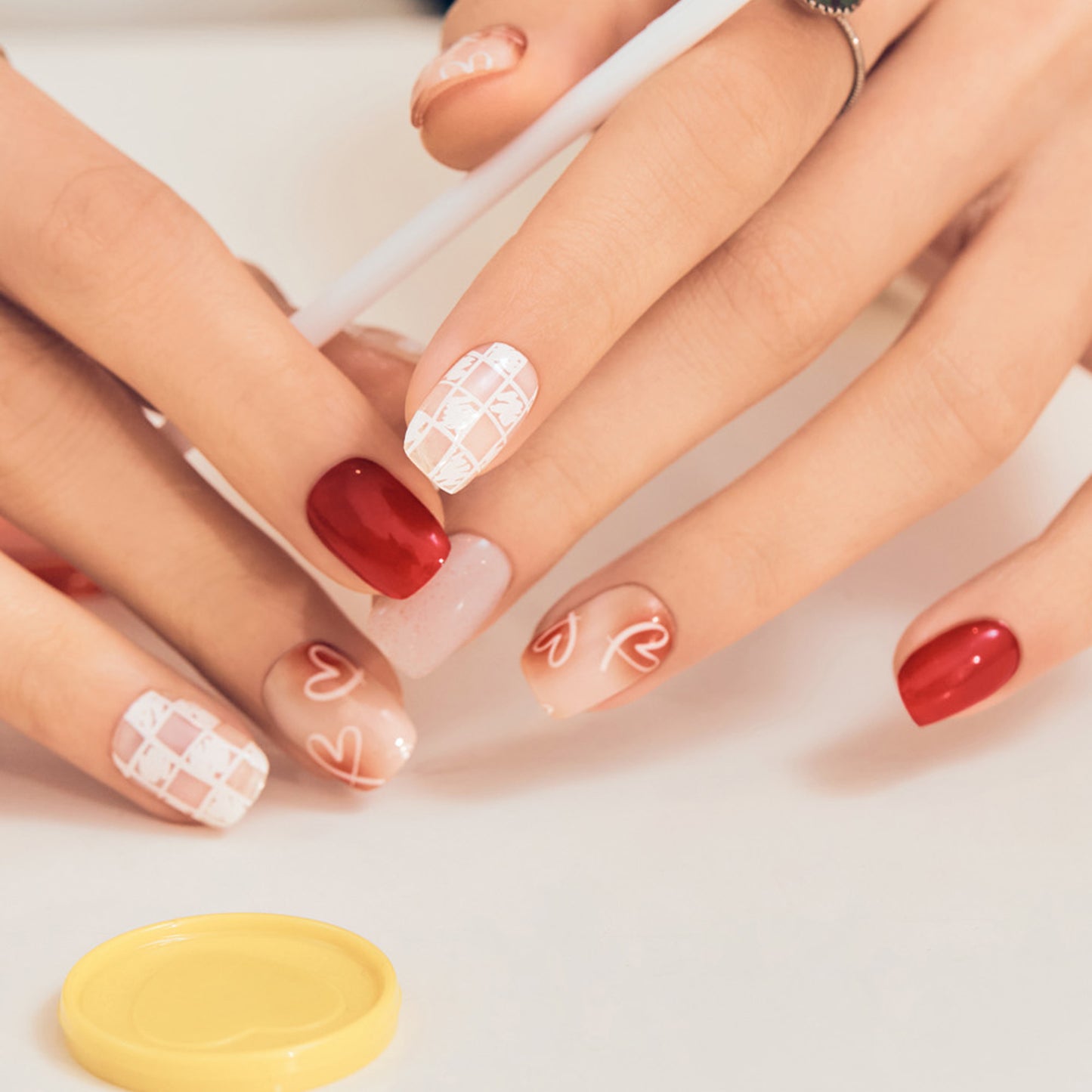 N Love Sign Nail