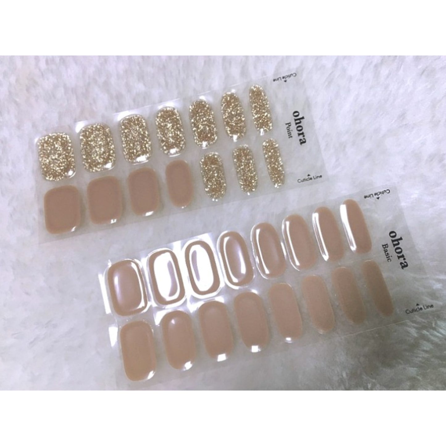 Ohora ( N Nudist Nail ) 30pcs 16 Basic, 14 Point Nail Gel Nail Art