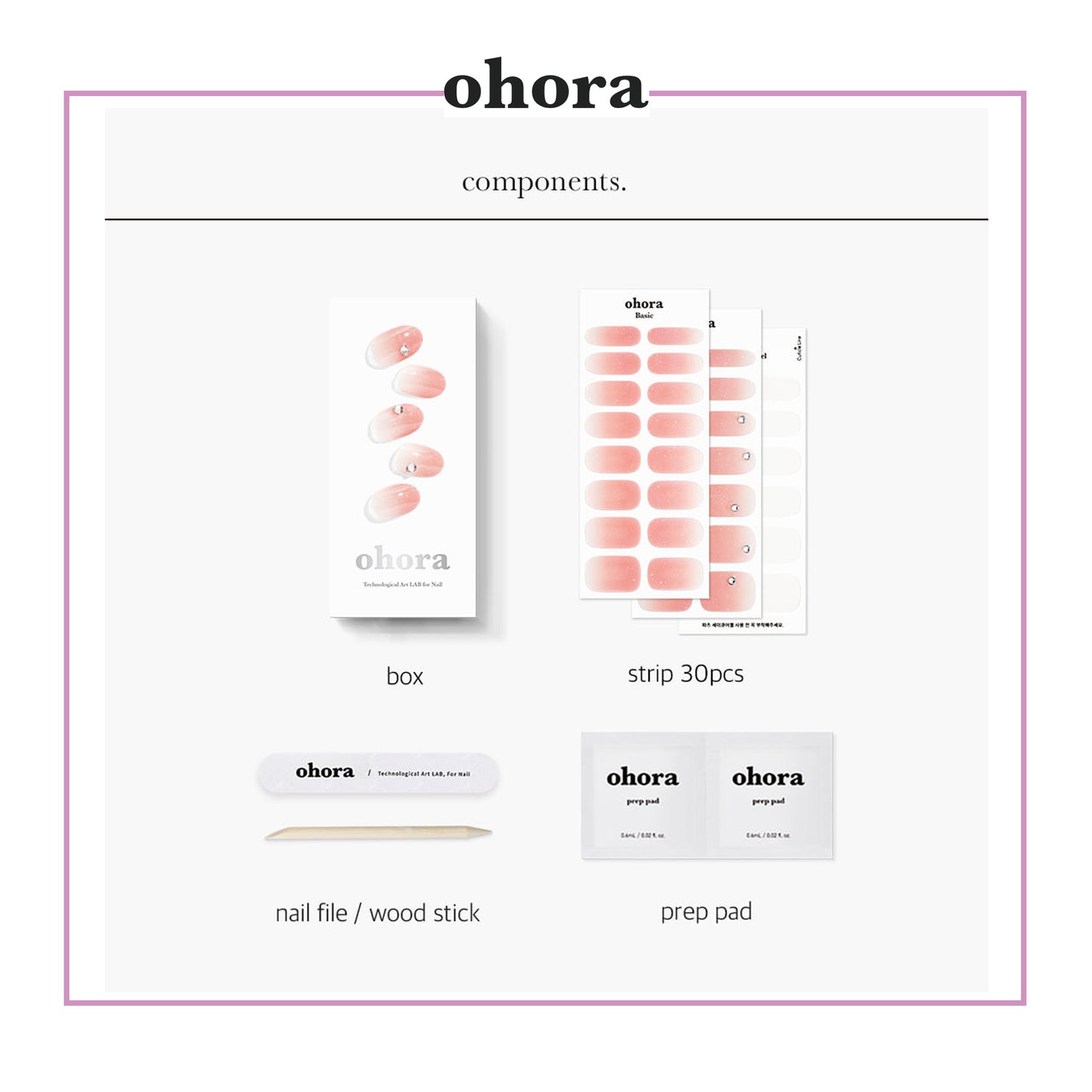 Ohora (N Coral Sunset Nails)