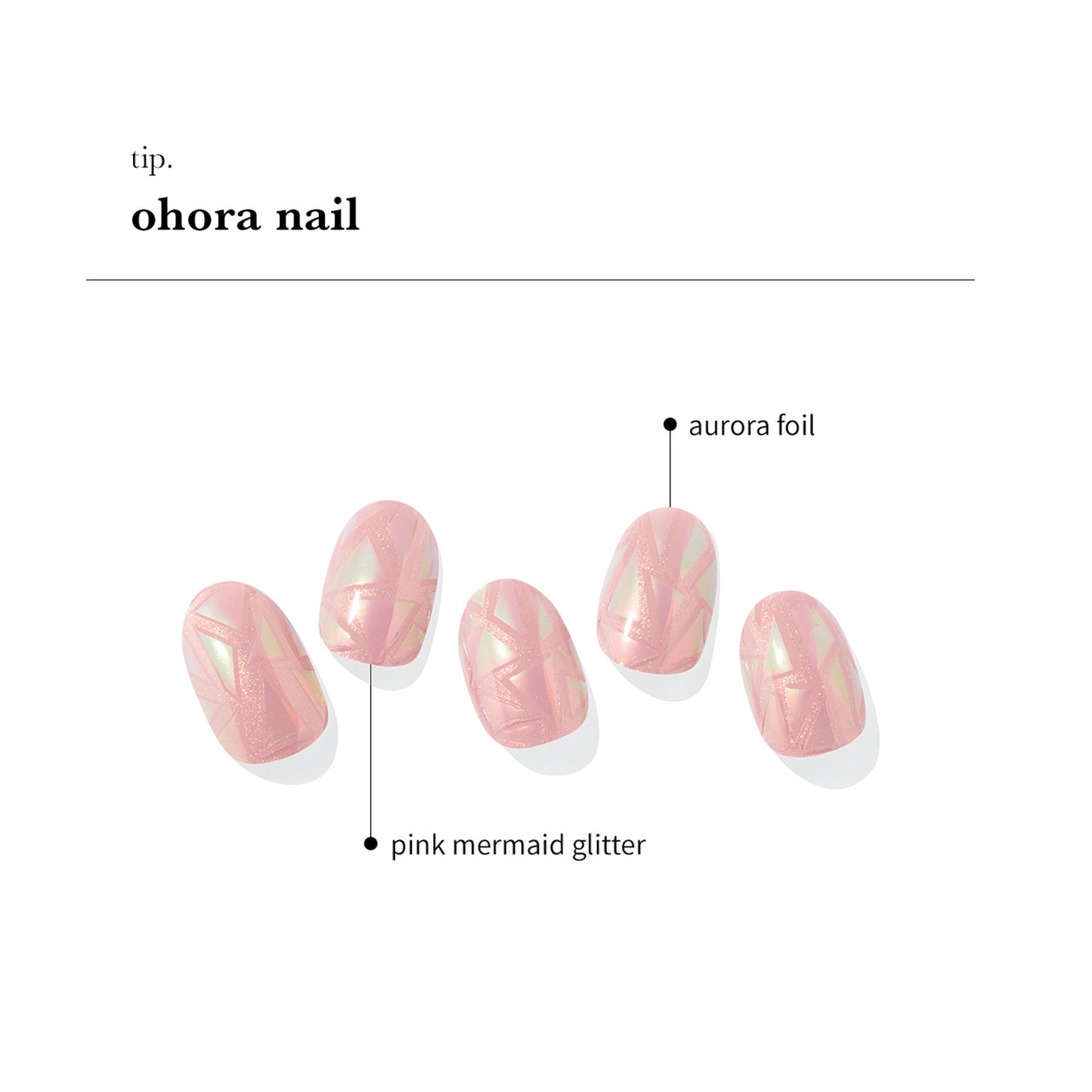 ohora N Pink Wonderland Nail