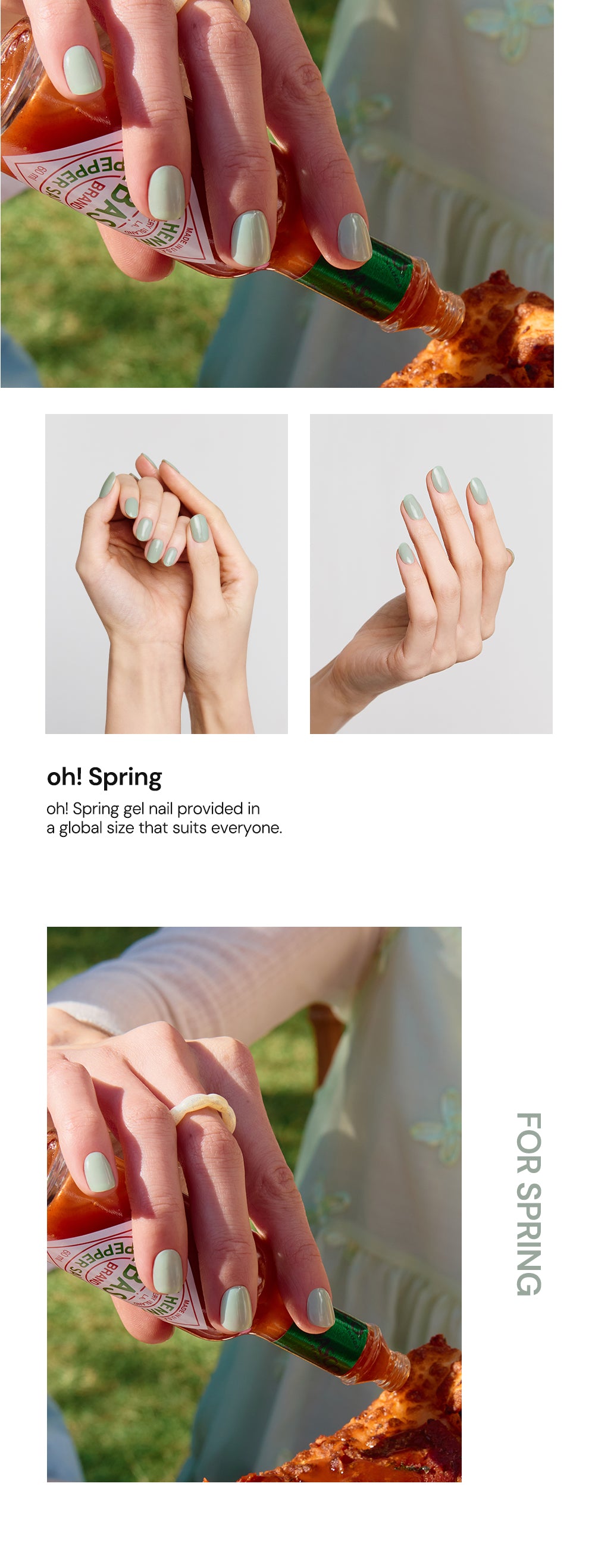 Ohora sticker N Dewy Mint Nail