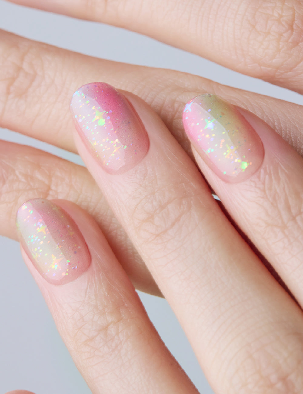 Ohora sticker N Rainbow Night Nail