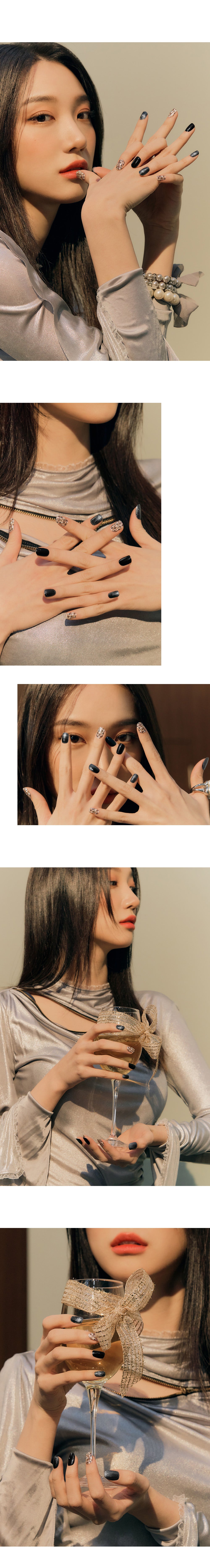 Ohora sticker N Tweed Jacket Nail