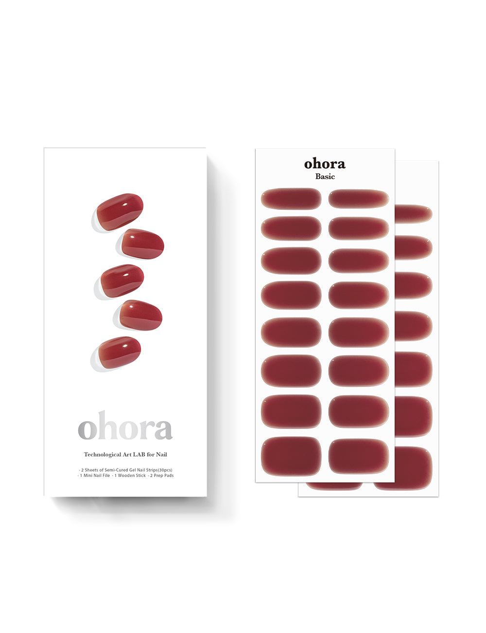 Ohora sticker N Wine Veil Nail